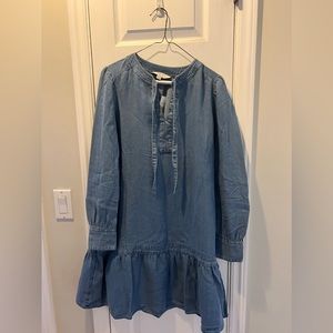 Denim Ann Taylor Loft Dress